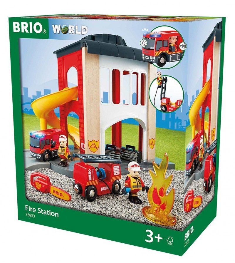 BRIO Central Fire Station {Holiday Gift Idea} 