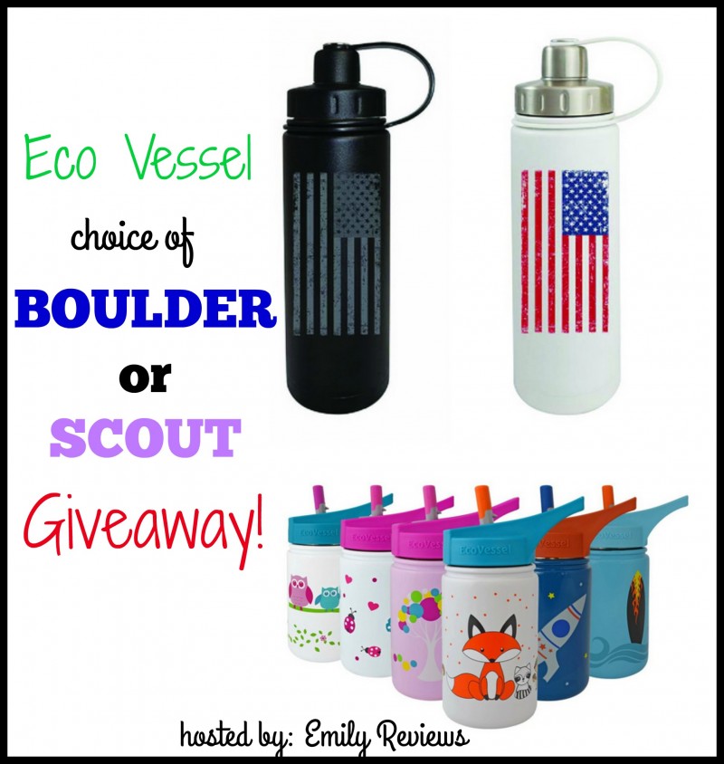 Eco Vessel ~ Bottles For Everyone On Your Gift List Discount + Giveaway (US) 11/22