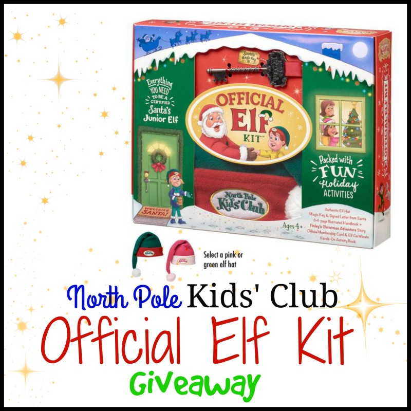 North Pole Kids’ Club {Special Delivery} Official Elf Kit + Discount & Giveaway (US) 11/18