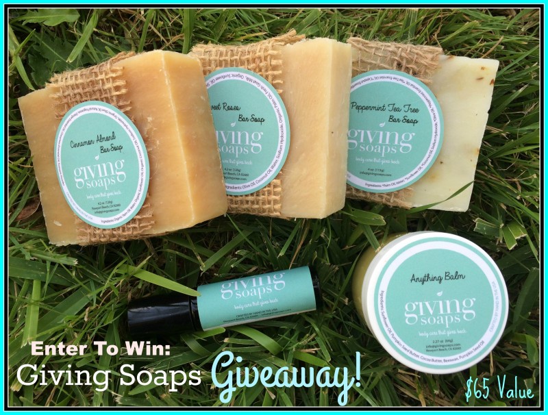 Giving Soaps ~ Perfect Gift Idea For Family, Friends, Co-Workers, Teachers, & More + Giveaway (US) 11/27