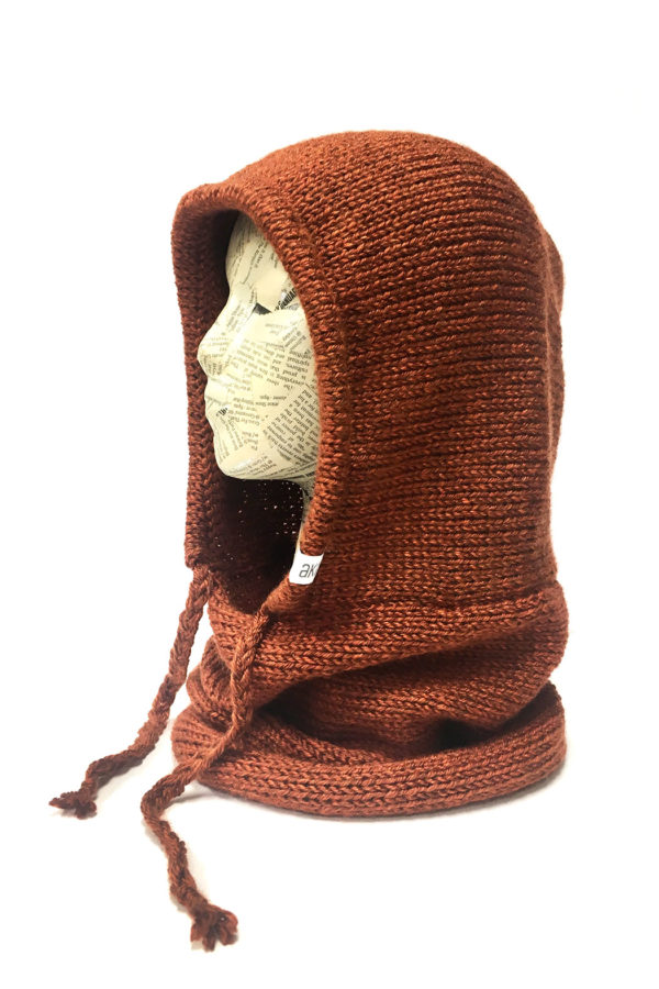 Akinz Verse Hooded Cowl (Hand made neck warmer with hood