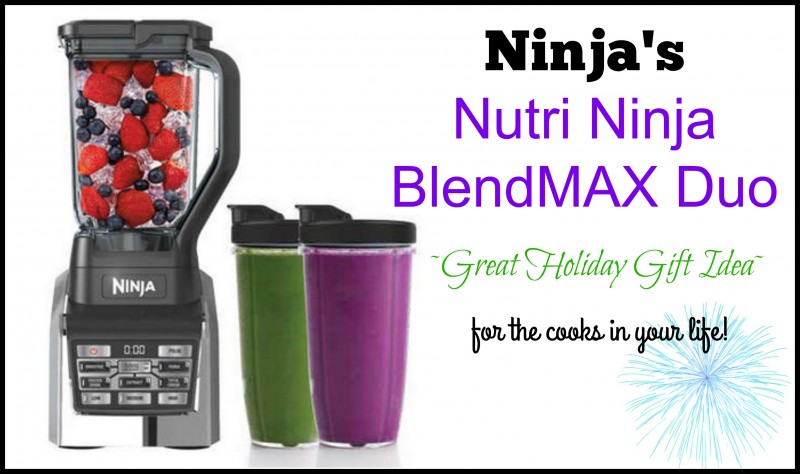 Nutri Ninja BlendMAX Duo ~Model #: BL2012~ {Holiday Gift Guide} For The Cooks In Your Life!