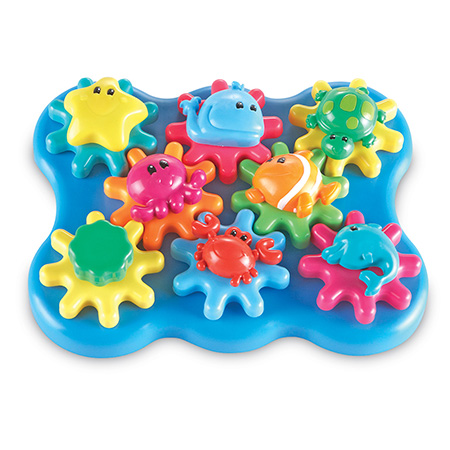 Learning Resources Ocean Wonders Build & Spin ~ Great gift idea for infants and toddlers