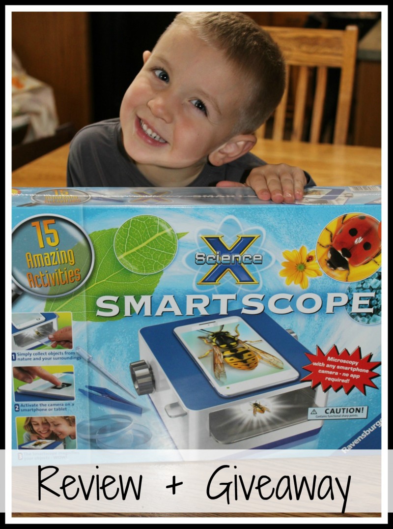 Ravensburger Science Smartscope Review + Giveaway