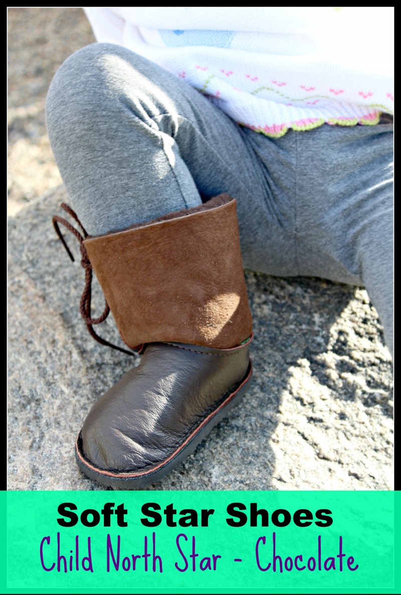 Soft Star Shoes ~ Child North Star - Chocolate Boots {Holiday Gift Guide Idea}