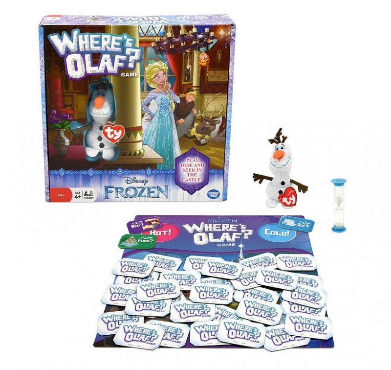Wonder Forge Kids Games {Holiday Gift Ideas!} ~ Disney Frozen Where's Olaf? Hide and Seek Game