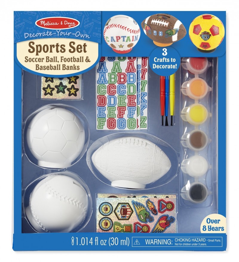 Puzzle Warehouse DYO Sports Set, Melissa & Doug