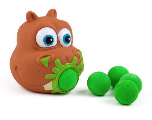 Big Mouth Inc. ~ Creative Line Of Fun Products For Everyone On Your List! ~ Spitball Launcher Harry the Hippo