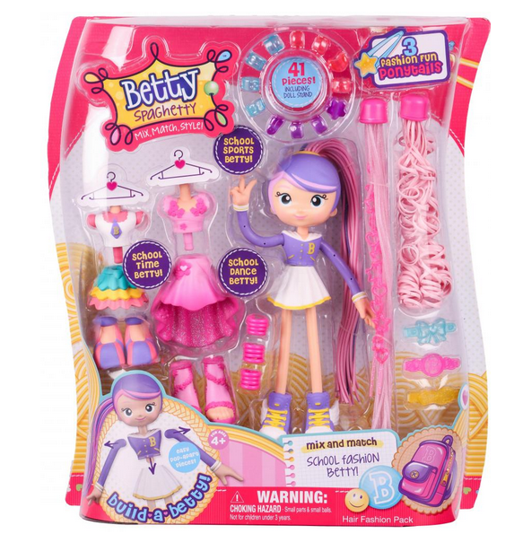 Betty Spaghetty S1 Hair Fashion Pack