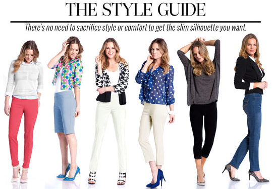 Look & Feel Great Wearing Slim-Sation Clothing & Reversible Ankle Pant 