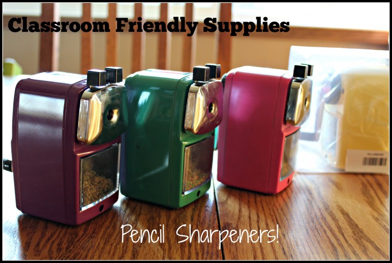 Classroom Friendly Supplies ~ Amazing Pencil Sharpener {Teacher Holiday Gift Idea!}