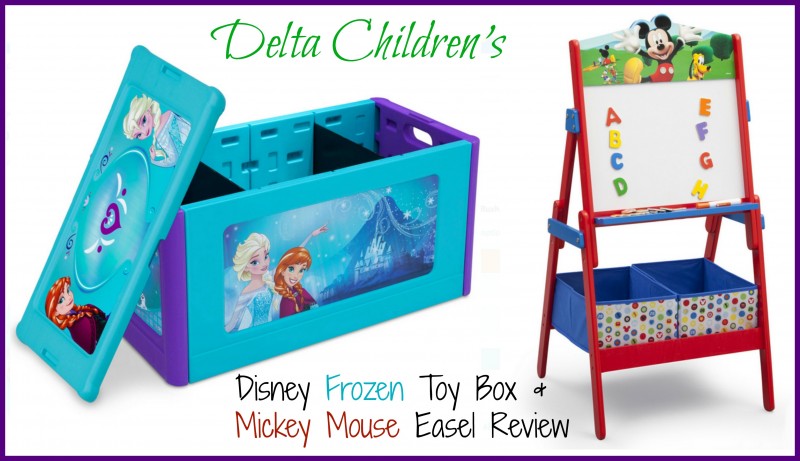 Delta Children ~ Disney Frozen Toy Box & Mickey Mouse Activity Easel {Holiday Gift Guide Ideas!}