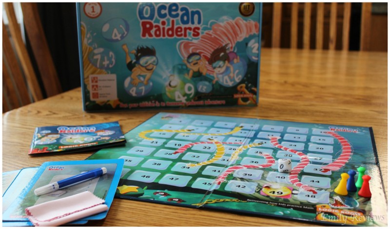 Logic Roots ~ Give Games That Combine Learning & Fun! {Holiday Gift Idea} ~ Ocean Raiders Addition Math Game