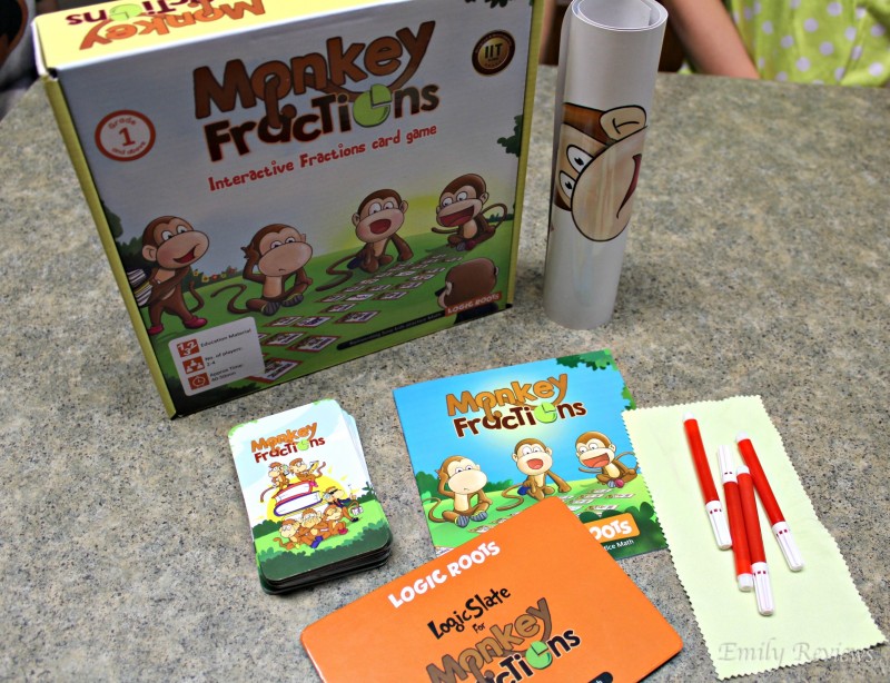 Logic Roots Math Games ~ Monkey Fractions