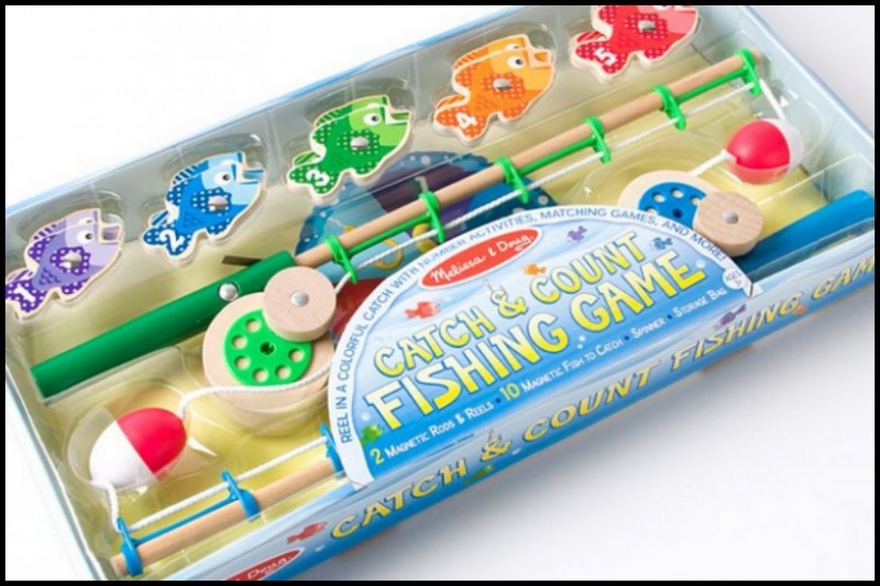 Melissa & Doug Catch & Count Fishing Rod PAPYRUS ~ Greeting Cards, Stationery, Gifts & More! ~