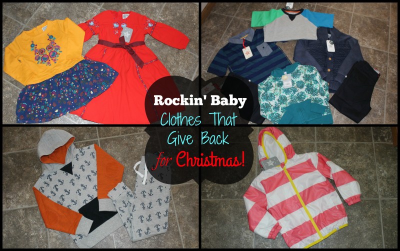 Rockin' Baby ~ Clothes For Christmas & Giving Back {Holiday Gift Guide Idea!}