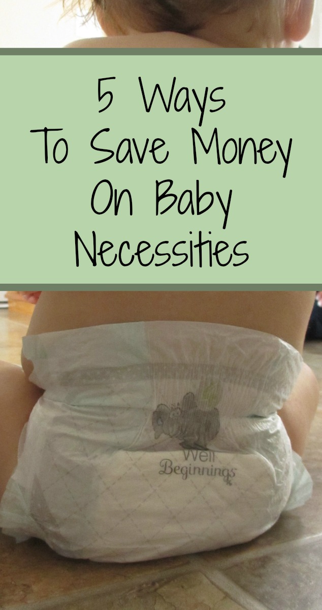save money on baby necessities 