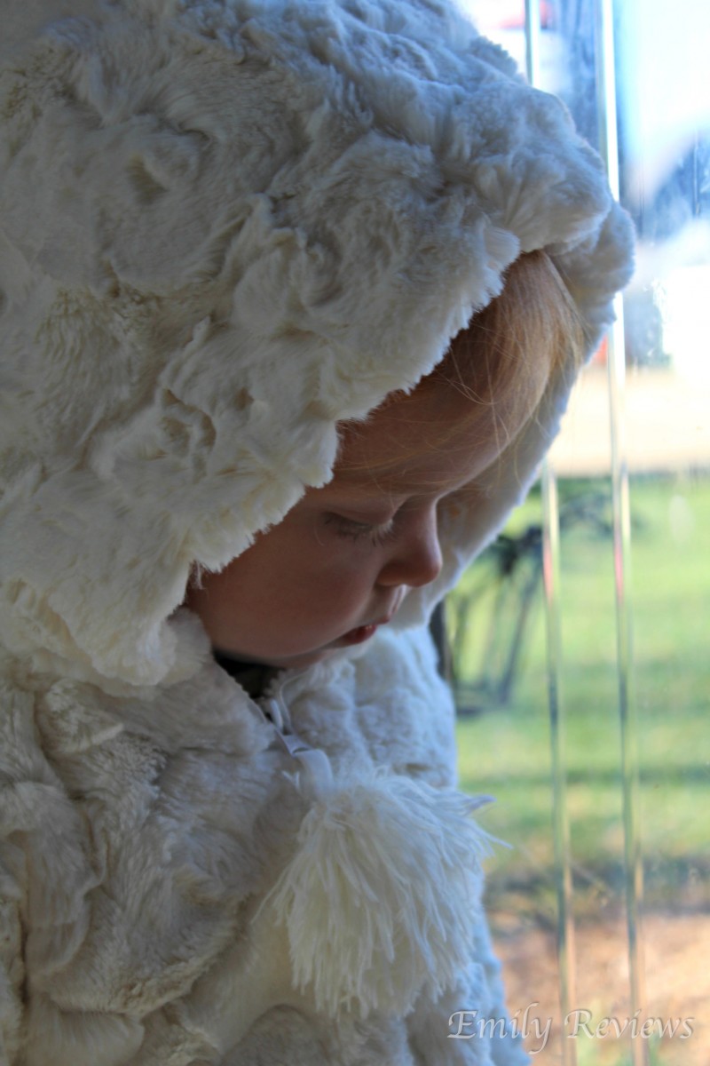 American Widgeon Kids ~ Hooded Hooded shaggy bottom coat