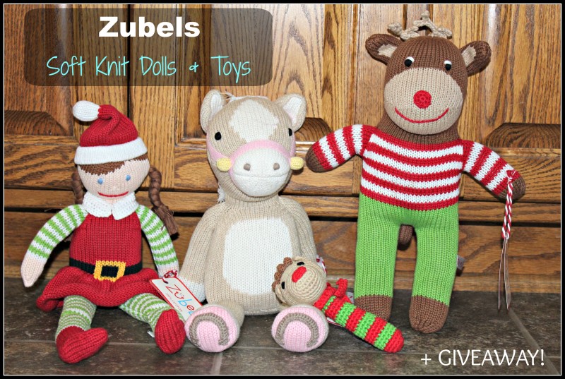 Zubels ~ Awesome Gifts Idea ~ Soft Knit Dolls & Toys For Christmas!
