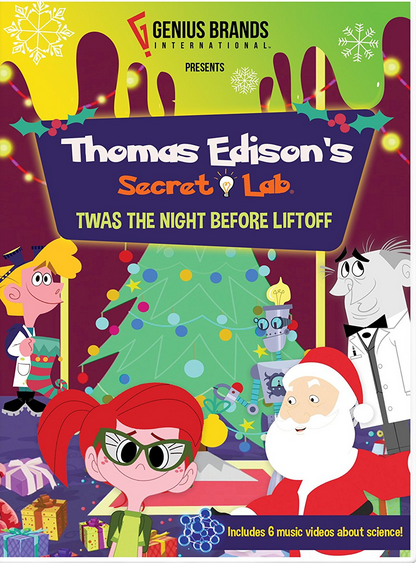 Stocking Stuffers ~ Children's DVDs From NCircle Entertainment! ~ Thomas Edison's Secret Lab Twas the night before liftoff