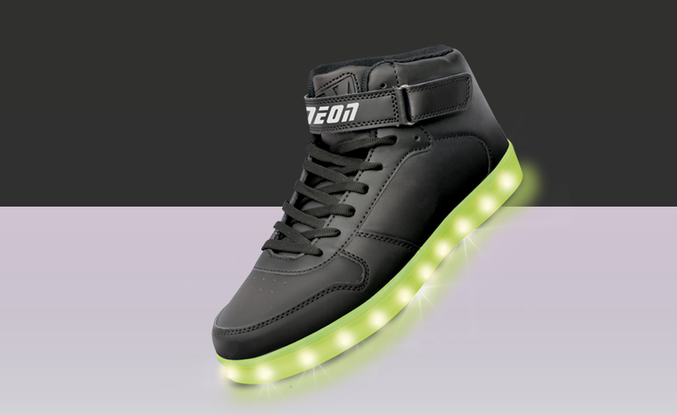 Neon Kyx High Top LED Sneakers {Holiday Gift Idea}