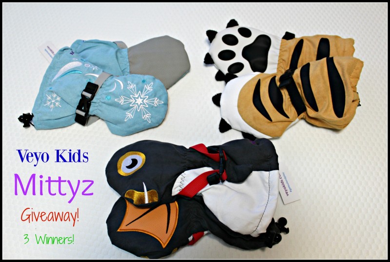 Mittyz Winter Gloves From Veyo Kids