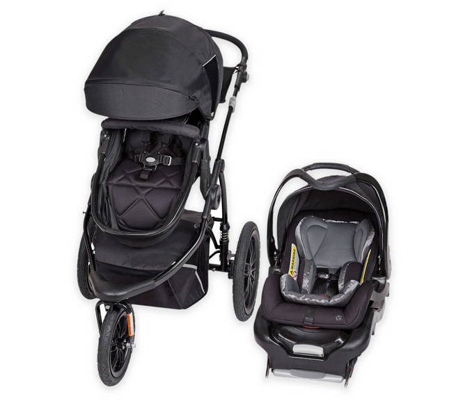 Baby Trend Bolt Performance Travel System in Black
