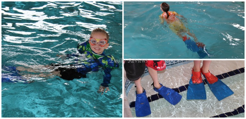 FINIS ~ Get Active As A Family In The New Year ~ Foam Kickboard, Surge Polarized Goggles, Long Floating Swim Fins