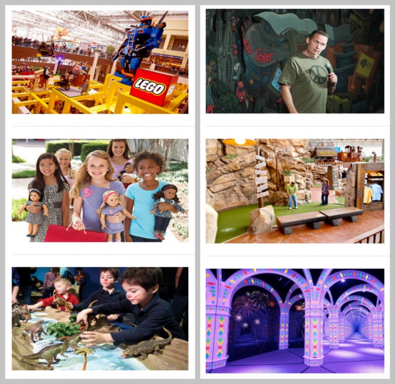 Looking For A Fun Getaway? Head To Minnesota's Mall Of America! ~ lots of fun things to do including the LEGO store, comedy club, american girl store and restaurant, moose mountain golf, the Children's Museum exhibit, mirror maze, and more!