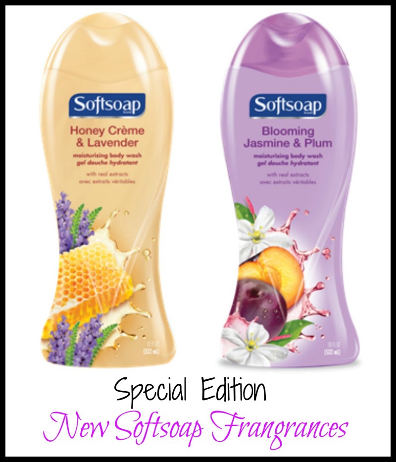 Softsoap Special Edition New Body Washes ~ Blooming Jasmine & Plum and Honey Crème & Lavender Scents