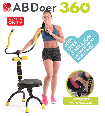 Ab Doer 360 ~ Tone, Tighten & Burn Fat From The Comfort Of Your Own Home {Emily Reviews}