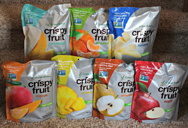 Crispy Green ~ Wholesome, Delicious Freeze Dried Fruit Snacks {Perfect For Your Valentines!} - Emily Reviews