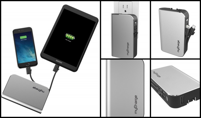 MyCharge HubPLUS Portable Charger ~ The newly redesigned myCharge HubPlus 6700mAh portable charger is the quintessential powerbank. With an integrated Apple® Lightning™ cable and an integrated micro-USB cable and the newly added USB port, staying charged on the go has never been easier. Carrying cables is a thing of the past, not only are the cables built in for effortless charging but wall prongs are built-in for effortless recharging. Boasting a 30% reduction in size, the HubPlus is more compact and portable than ever before. {Emily Reviews}
