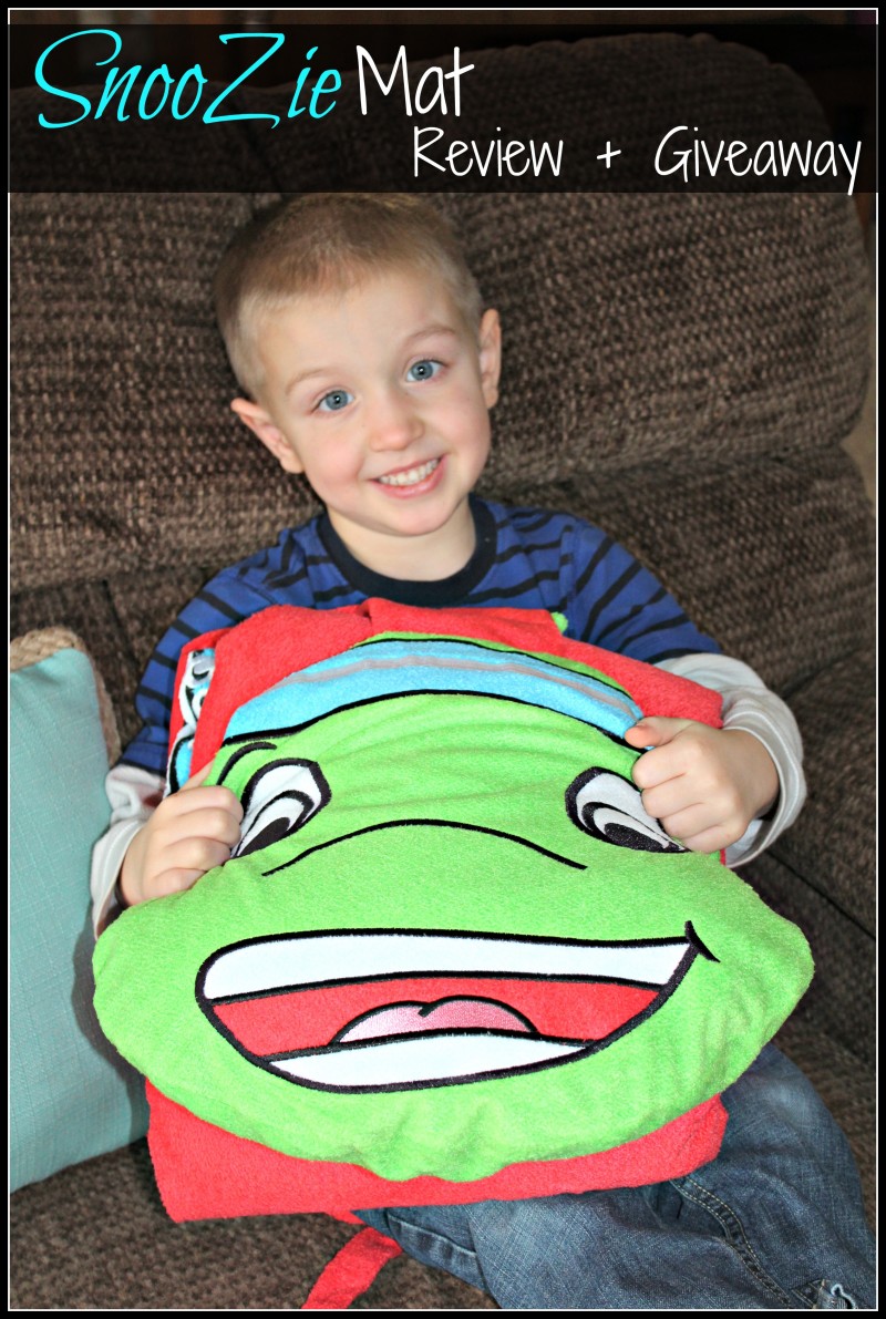 Meet The SnooZie Mat {Perfect For Toddlers & Preschoolers} - Entice those little ones to nap and sleep! {Emily Reviews}