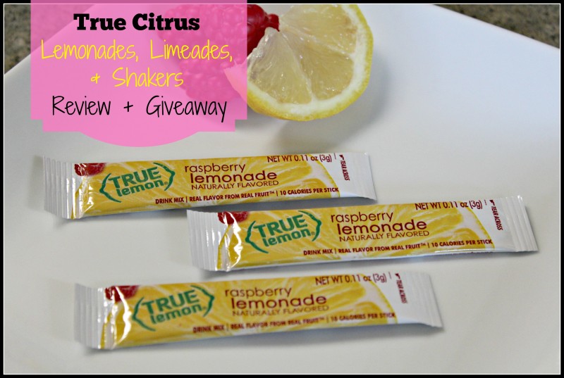 True Citrus ~ Water Flavoring Mixes + Jazz Up Your Spring Grilling! {Emily Reviews}