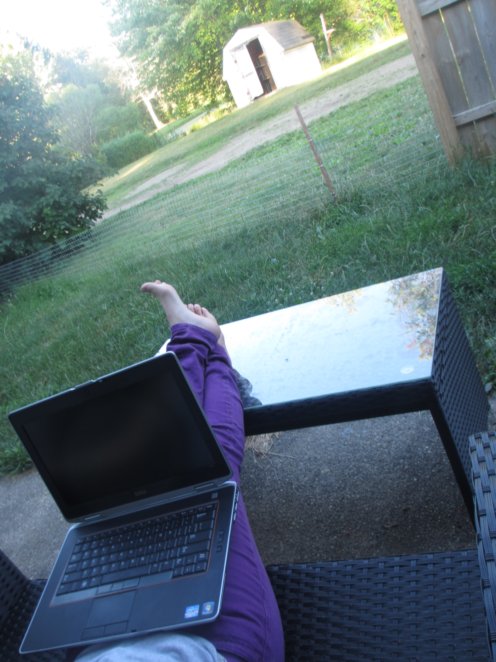 Working outside