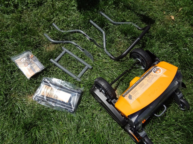 Fiskars Max reel stay Sharp mower