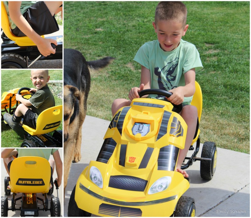 bumblebee pedal car