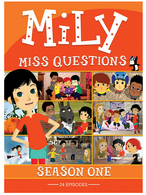 NCircle Entertainment ~ New July Releases. "Join Mily, a funny and inquisitive 8-year-old girl, as she embarks on adventures hoping to answer the many questions she has about life, people, and the world. In this collection of twenty four episodes, join Mily and her friends as they investigate everyday situations from learning how to deal with fear to playing by the rules to using your imagination and so much more. Whenever a particular situation raises a question worthy of examination, Mily is immediately on the case! From one episode to the next, through everyday situations, Mily introduces young viewers to the art of questioning in order to further develop an inquisitive mind." {Emily Reviews}