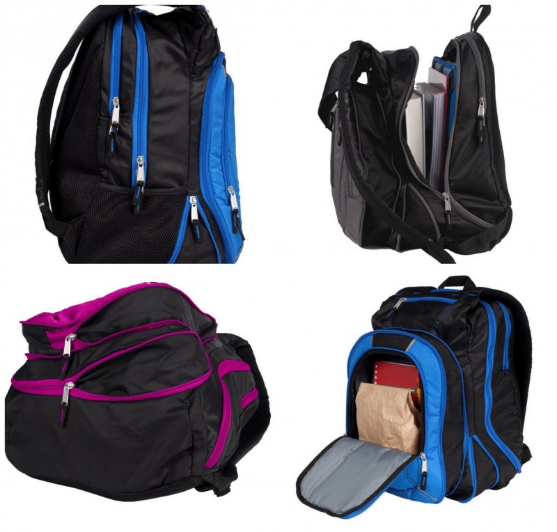 Get Back To School Ready With Five Star And Mead - Expandable - the main compartment of the backpack expands for up to 4 in. of extra storage space. Front pocket also expands up to 3 in., giving you more room. Includes organization storage pockets for storing pens/pencils/etc. {Emily Reviews}