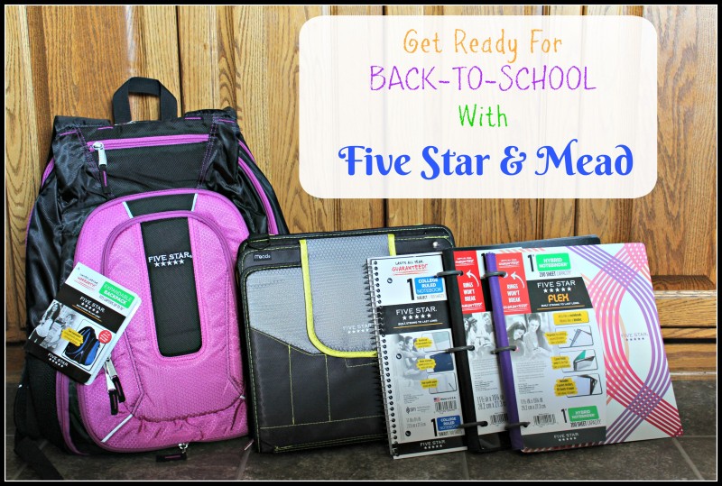 Get Back To School Ready With Five Star And Mead - Expandable - the main compartment of the backpack expands for up to 4 in. of extra storage space. Front pocket also expands up to 3 in., giving you more room. Includes organization storage pockets for storing pens/pencils/etc. {Emily Reviews}