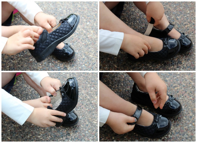 pediped Flex Naomi Black Mary Janes