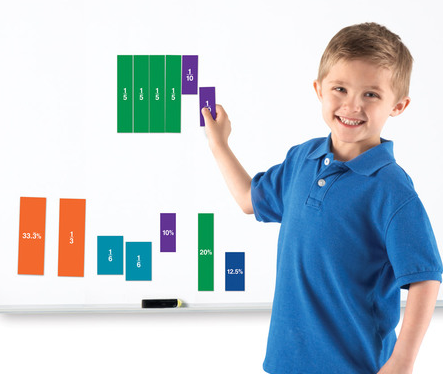Learning Resources Double-sided Magnetic Fraction Squares