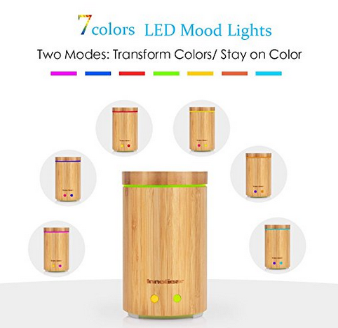 Innogear Real Bamboo Essential Oil Diffuser 