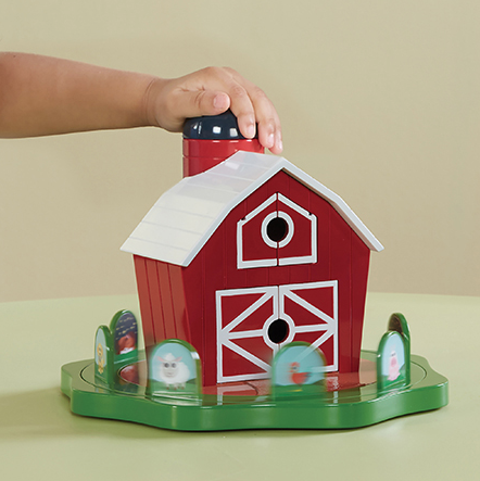 Educational Insights Peekaboo Barn Game