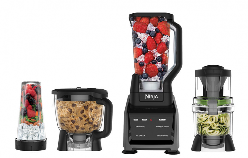 The Ninja® Intelli-Sense™ System with Auto-Spiralizer