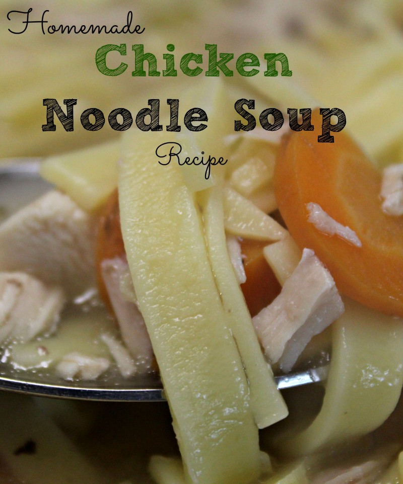 Homemade Chicken Noodle Soup Recipe