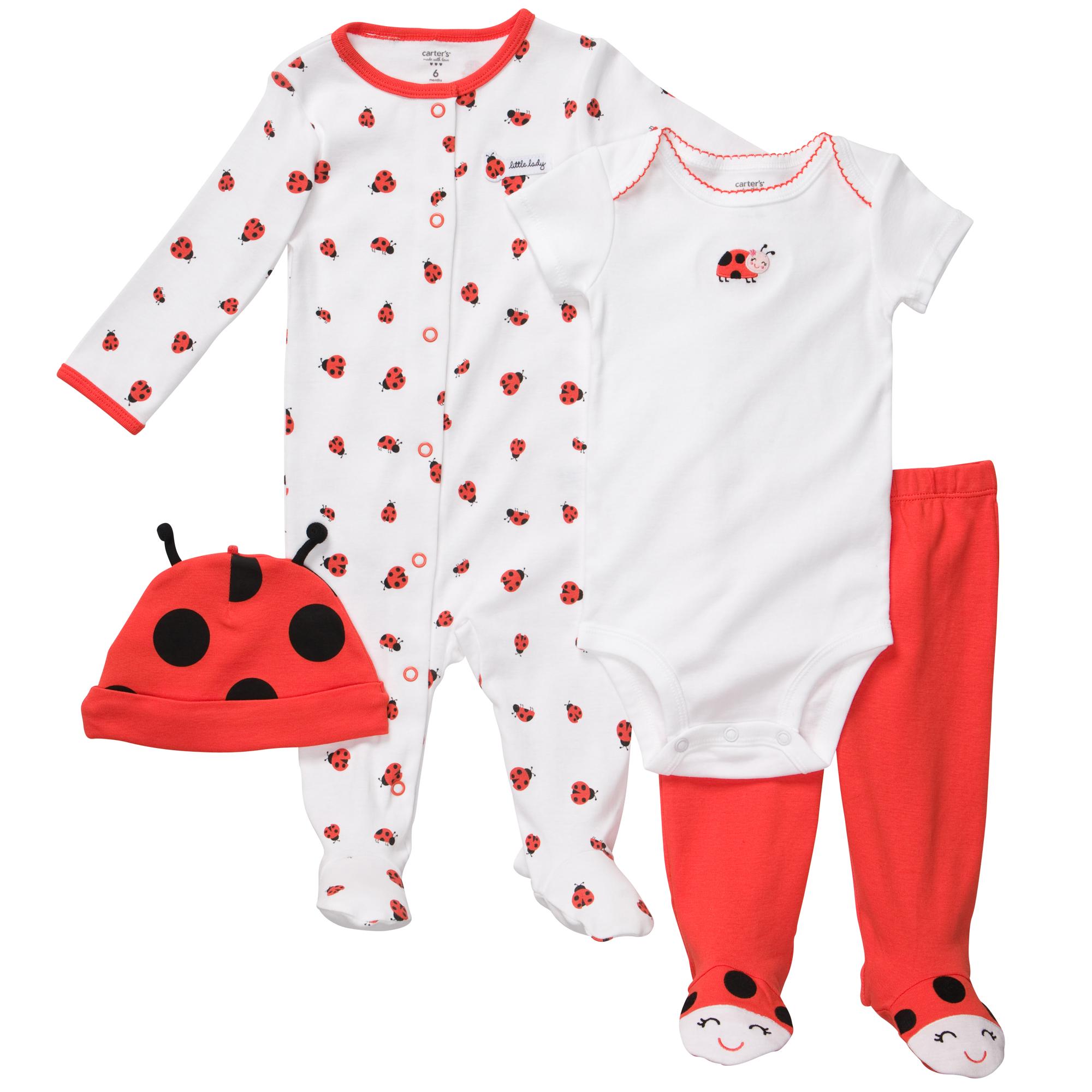 Carters Ladybug Set