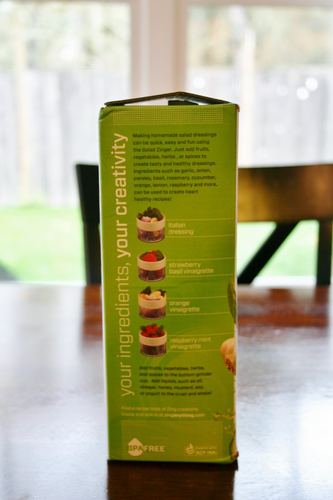 Zing Anything Salad Zinger Review Emily Reviews
