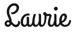 Laurie 2014 signature